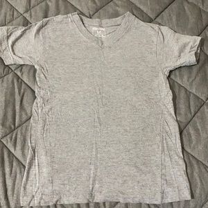 Grey boys v neck tshirt